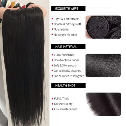 Mèches cheveux longs et raides Remy pour lissage parfait effet os