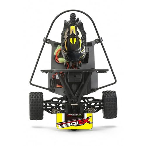 Image of HTLNUZD 1 /8 RC X-Rider Flamingos 2.4G 3WD 2 in 1 ESC High Speed Rc Car Electric Tricycle Motorcycle Tricycle RTR Drift Adult Vehicles Collection Model (Red)