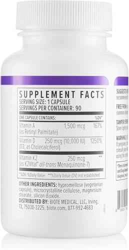 Biote Nutraceuticals - ADK 10 - Immunity + Cardiovascular (90 Capsules)