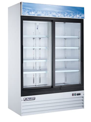 Omcan 59032 AURORA 2 GLASS DOOR REFRIGERATOR | Fridge.com