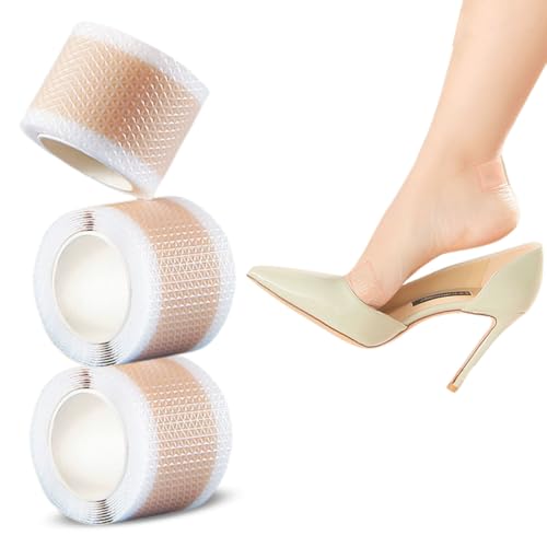 3 Rolle Hydrokolloid Pflaster Rolle, Blasenpflaster, Blister Pads Gel Pflaster für Blase Fuß Schutz, Selbstklebender Wasserfestes Hydrokolloid Wundpflaster Atmungsaktive & Hautfreundlich Wundauflagen