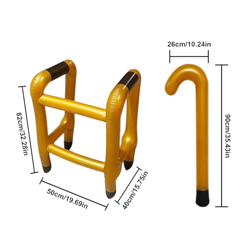 Andador inflable divertido como regalo de broma para tu papá 3