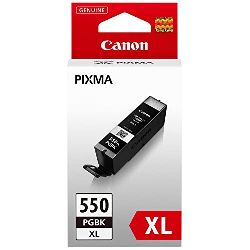 Canon PGI-550 XL PGBK Cartouche Certifié Canon Capacité XL Noir Emballage Plastique Obsolète Canon PGI-550 XL PGBK Cartouche Certifié Canon Capacité XL Noir Emballage Plastique Obsolète