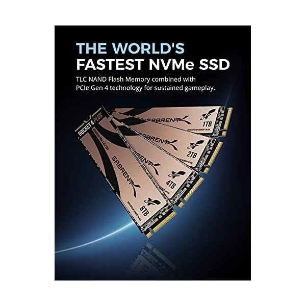 Sabrent Rocket 4 Plus NVMe 4.0 Gen4 PCIe M.2 SSD 1TB - Image 5
