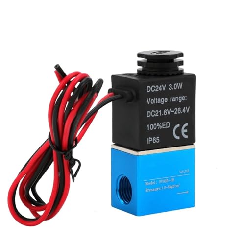 Electroválvula 2V025-08 AC380V soluciona caídas de presión en aire 6