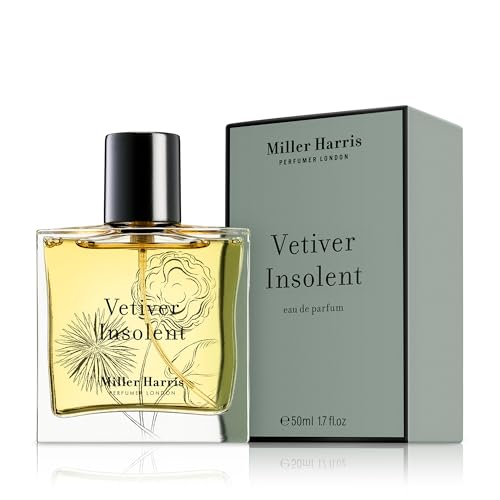 Miller Harris Vetiver Insolent Eau de Parfum | Woody, Smoky Perfume (50ml)