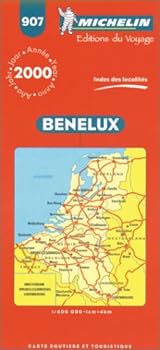 Map Benelux (Michelin Maps) Book