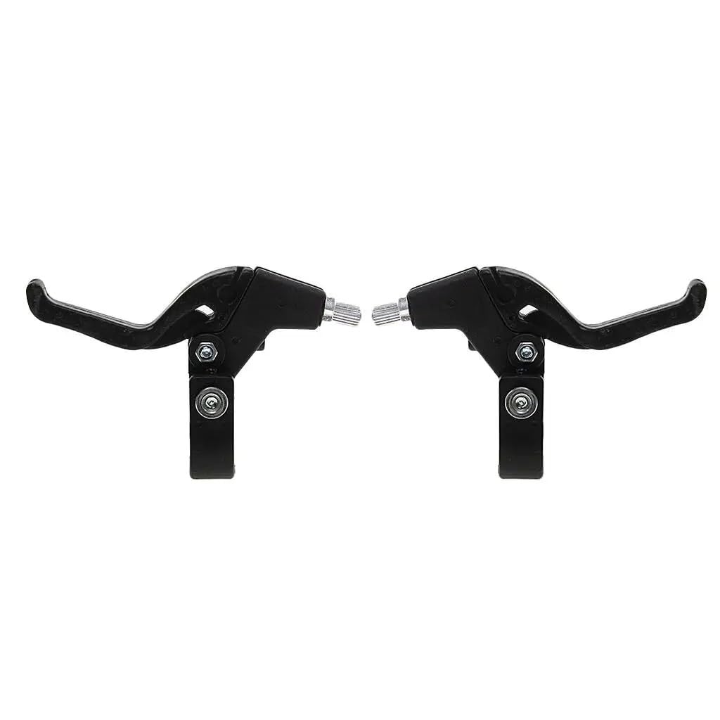POAYUEWR 1 Pair Mountain Bike Shifter Brake Lever Kids Children Bike Brake Levers Bicycle Brake Handle Bike Brake Drum(Black)