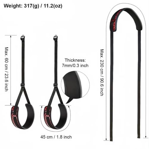 BDSM Leg Spreader Thigh Harness for Couples Adjustable Bondage Toy - Image 3