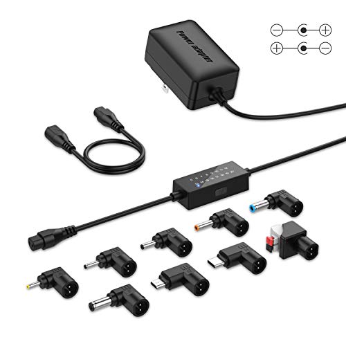 BENSN 24W 5-20V Universal Power Supply 5V 6V 7V 8V 9V 10V 11V 12V 13V 14V 15V 16V 17V 18V 19V 20V DC Adapter for Most Electronic Devices & More - 1A 2A 3A (Max)