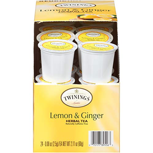 Twinings Of London Lemon & Ginger Herbal Tea K-Cups For Keurig, 96 Count #TOP6