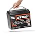 12V 100Ah LiFePO4 Battery MAX PLUS - 110A BMS with Low Temp Cutoff | 15000+ Deep Cycles for RV Solar Marine Trolling Motor | Off-Grid Backup Power Rechargeable Lithium Iron Phosphate Battery