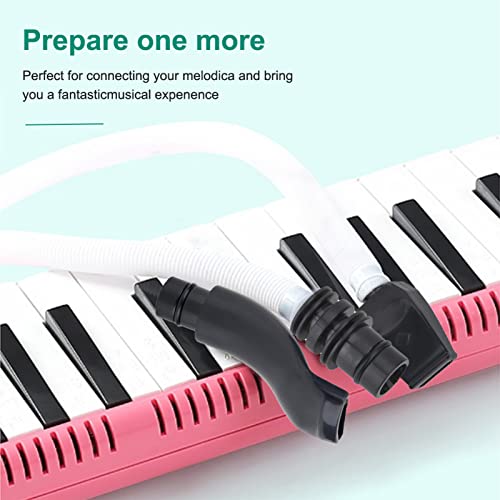 Mumusuki 57 Cm Melodica-Röhre, Flexibel, ABS, Nagelneu, Schwarz, 37g, 1 x Melodica-Röhre mit schwarzem Mundstück