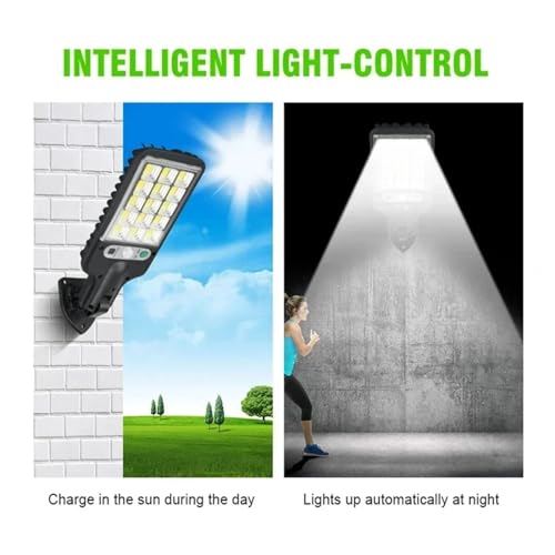 Farolas solares para exteriores con sensor de movimiento e impermeables for jardín 4