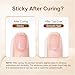 JEWHITENY 10ML Builder Gel Nails Clear Nail Extension Gel Nail Strengthener Long Lasting High Effects Nail Art Design Manicure Need U V Lamp Curing