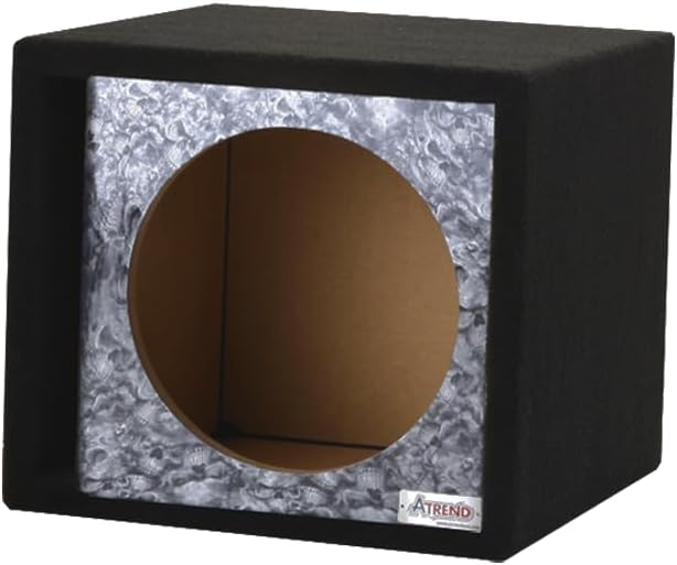 Atrend 12" Single Vented Reaper Skulls with Liquid Ink Hyrdrographics - USA Made with Heavy Duty Construction Subwoofer Box | Tuned to 35Hz | Pro-Tuned Bass Performance Proudly U.S.A. Built