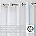 HLC.ME 2 Piece Semi Sheer Voile Window Curtain Drapes Grommet Panels for Bedroom, Living Room & Kids Room (54