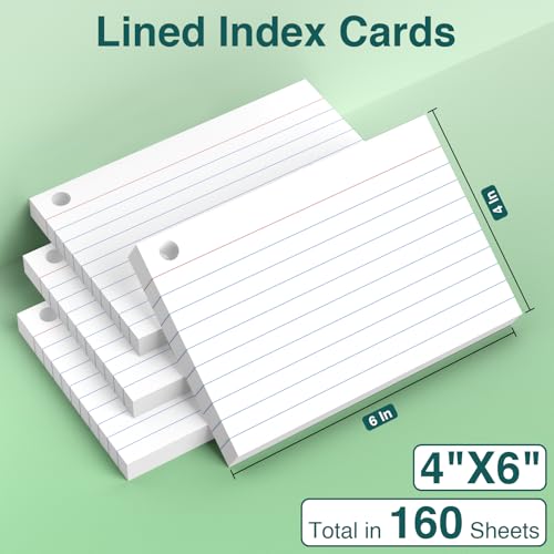 Fiche d'index avec anneau 4x6 pour ne plus perdre ses notes de présentation - 3