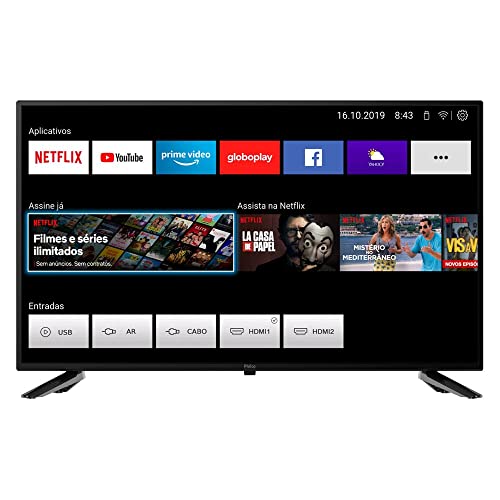 Smart TV Full HD D-LED 43”, PTV43E10N5SF - Wi-Fi 2 HDMI 2 USB, Philco