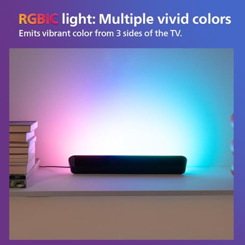 Image of Philips LightTheatre Wi-Fi Gradient Light Bars | RGBIC Multi-Color Display |Versatile Placement & Easy Setup | Wi-Fi Connected | App & Voice Control | Compatible with Alexa, Google Home & HomeKit, LED