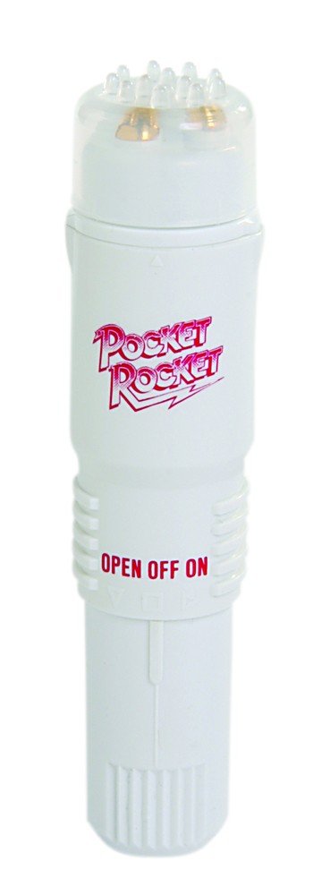 Amazon.com: Doc Johnson The Original Pocket Rocket - Powerful, Quiet,  Compact, Reliable, Simple Yet Safisfying, Discreet Vibrator - Targeted  Clitoral Massager - White