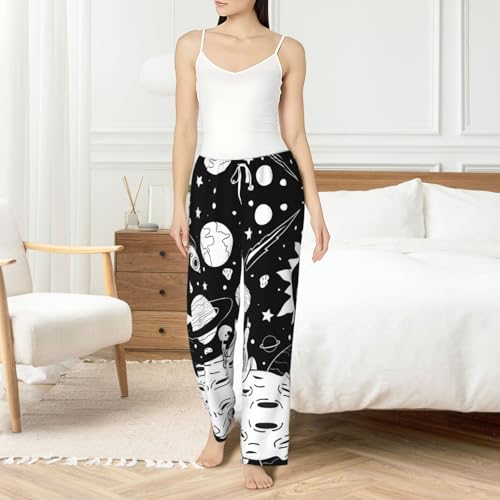 Pantalon de nuit confortable extraterrestre ample et doux - 3