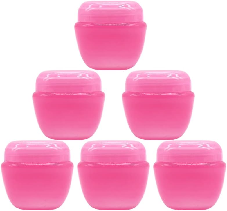 Contenedores de viaje, accesorios de viaje, botellas para cosméticos, maquillaje, crema corporal y de manos, loción, artículos de tocador, Rosado,