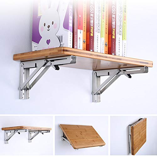 Table pliante murale pour manque de place avec support pliable robuste - 8