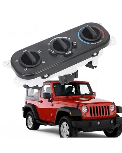 Panneau de commande de climatisation 55111840AE bouton température Wrangler JK 2009