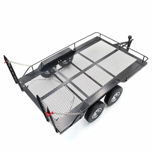 Remorque pour camion à chenilles 1/10 RC Axial SCX10 II Traxxas TRX4 accessoire de scale