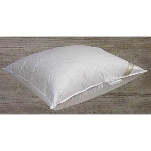 Betten Hofmann Extrem Volumen Daunen-Feder-Kissen Kopfkissen sehr fest 80x80 2000g Füllung