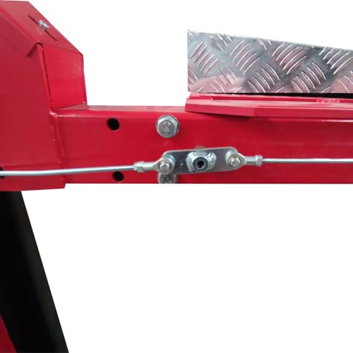 Hydraulic car lift garage