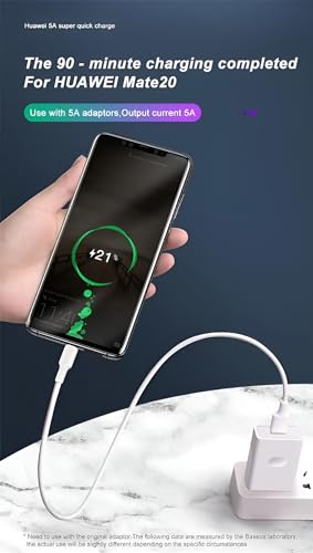 Image of ZYBUX Vivo 80W Flash Charge USB Type C Cable Compatible With Vivo,V23 5G,V23 Pro,V25,V25,V25 Pro,V25E,V27,V27 Pro,Y35,X50 Pro,Y73,V21E,V20,V21,V21 Pro T1,iQOO Neo 7,6,Z3,Z5,Z6 44W Flash Charger USB-C,White,100cm