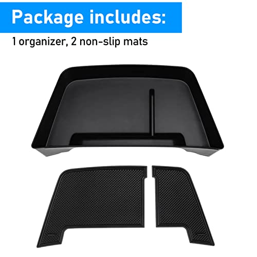 Yumzeco Compatible With 2023 Hnoda Crv Center Console Dashboard Organizer Tray,2023 Cr-V Dash Tray Storage Box,Dashboard Storage Organizer For 2023 Crv Interior Accessories #TOP5