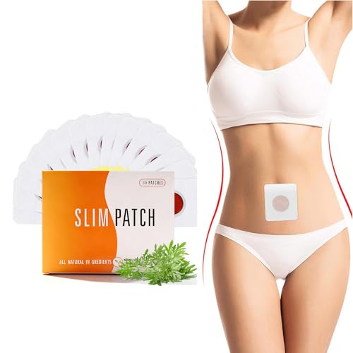 Parches de Bienestar para el Cuidado Corporal,Parches Adelgazantes para Quemar Grasa, para Reducir Cintura y Abdomen,Slimming Patch para Mujer y Hombre