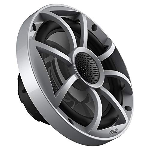 Image of Wet Sounds XS Series Silver Grill 6.5 inch OEM Replacement Speakers w /120 Watt Peak Power