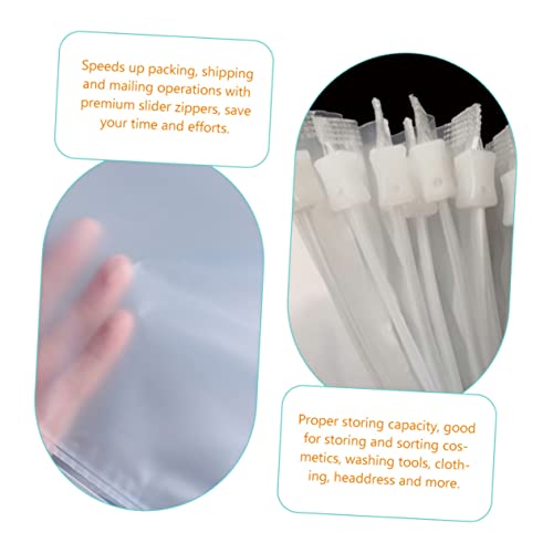 50pcs Frosted Self-sealing Storage Bags for Travel Clothing Packing Pouches Zippered Organizers for Clothes Socks and Underwear3