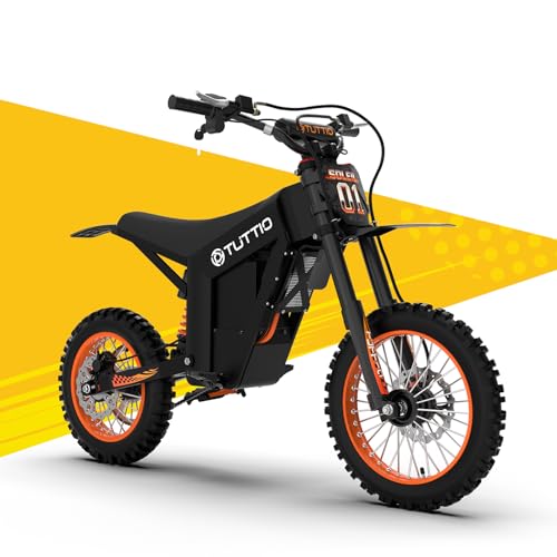 Tuttio Soleil01-BF Electric Dirt Bike - 2000W 21AH 37MPH E-Dirt-Bike,