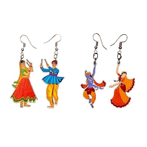 See full amazon price history chart for PRV Womens Navratri Earrings Latest Stylish Alloy Earring for Women Multicolor Pack of 2 PRV Womens Navratri Earrings Latest Stylish Alloy Earring for Women Multicolor Pack of 2 (B0DH4SRTSF) Amazon Price History, Amazon Price Tracker