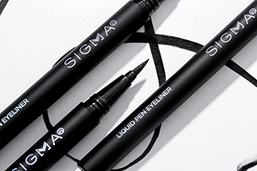 Delineador Líquido Sigma Beauty Negro 0.01 oz miniatura 2