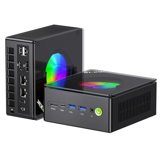 GMKtec K11 AMD Ryzen 9 Gaming Mini PC 8945HS(8C/16T, Up to 5.2GHz) Windows 11 Pro, 32GB DDR5 RAM 1TB Mini Desktop PC Computer, Oculink, Dual NIC 2.5GbE LAN, HDMI/DisplayPort/USB4*2