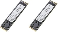 Intenso Interne M.2 SSD SATA III Top, 128 GB, 550MB/Sekunde (Packung mit 2) – Ansicht 1
