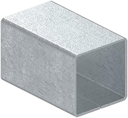 Basi® Reduzier-/Ausgleichshülse, Stahl verzinkt (Vierkant-Maße von 8 Basi® Reduzier-/Ausgleichshülse, Stahl verzinkt (Vierkant-Maße von 8
