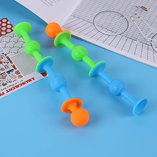 Fiorky Zuignapspeelgoed, stressspellen, dartpuzzel, plakkerig speelgoed, zuignap-dartspeelgoed, grappige interactieve… - Image 4