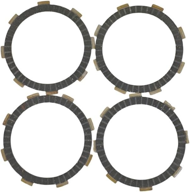 Motocycle Clutch Friction Steel Plate Discs Fit For ATV YFM125R R 125 2011 2013 JYM125 JS 125 125CC(One Set)