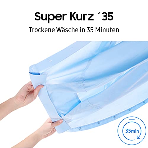 Wärmepumpentrockner Samsung DV9EBBA245AEEG mit 9 kg Fassungsvermögen