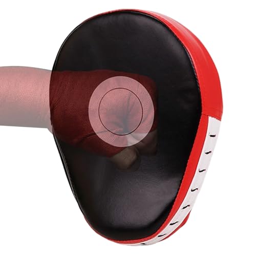 Entrenamiento De Almohadillas De Boxeo | Garras Engrosadas Hechas De Cuero Sintético | Guantes De Boxeo para Artes Marciales Y Fitness | Escudo De Patada Absorbente De Amortiguadores para Niños