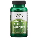 Swanson Vitamins A C E & Selenium (ACES) - Promotes Cellular Health & Immune Support - Supports...