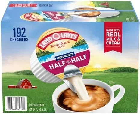 Mini Moos Half & Half, 192 ct./0.28 fl. oz.