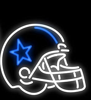 Beer Bar 19inx15in Sports Teams DCS_HelmetLogo Custom Neon Sign Beer Bar Pub Neon Light 3-Year Warranty-Fantastic Artwork! S81